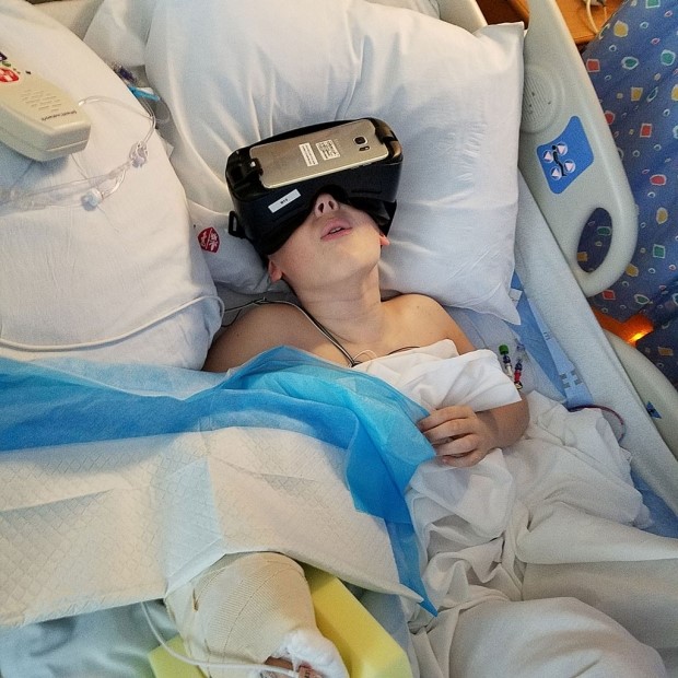 Virtual Reality terapi mengurangi rasa sakit pada pasien anak-anak